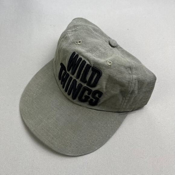 Vintage Where The Wild Things Are Hat Cap Strapback Olive Green Book Adjustable - Picture 1 of 6